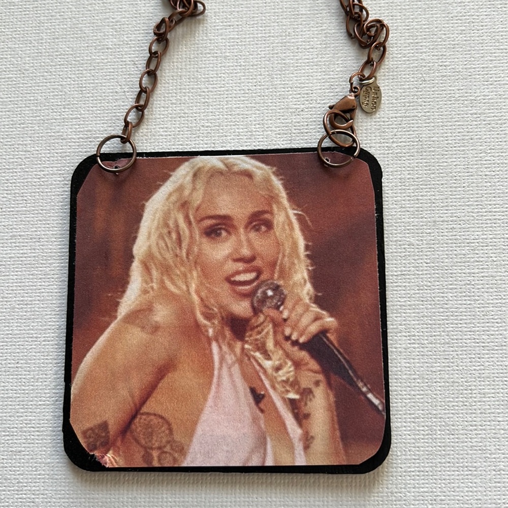 Miley Cyrus Ornament